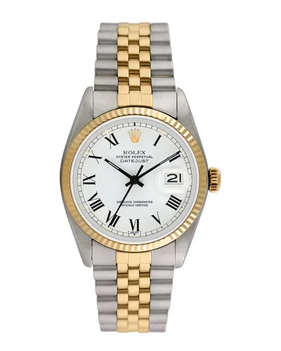 Heritage Rolex Rolex Men's Datejust Watch, Circa 1980s () In Gold