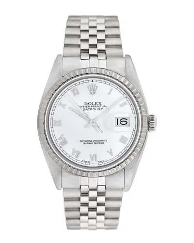 Heritage Rolex Rolex Men's Datejust Watch, Circa 1980s ()