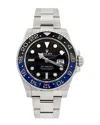 HERITAGE ROLEX ROLEX MEN'S GMT-MASTER II WATCH, CIRCA 2016 (AUTHENTIC PRE-OWNED)