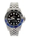 HERITAGE ROLEX ROLEX MEN'S GMT-MASTER II WATCH, CIRCA 2021 (AUTHENTIC PRE-OWNED)