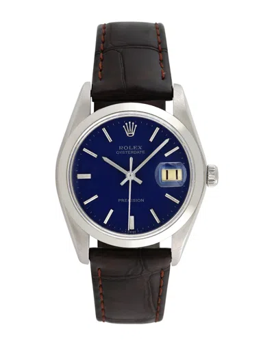 Pre-owned Heritage Rolex Rolex Men's Oysterdate Watch, Circa 1960s/1970s (pre-loved)