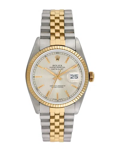 Heritage Rolex Rolex Mens Datejust Watch, Circa 1980s () In Gold