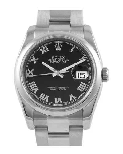 Heritage Rolex Rolex Mens Datejust Watch (pre-loved)