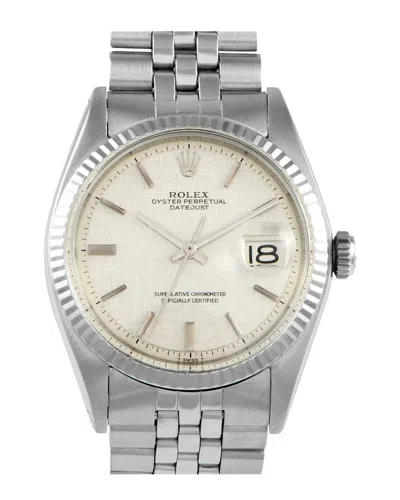 Heritage Rolex Rolex Mens Datejust Watch (pre-loved)