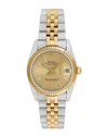 Heritage Rolex Rolex Midsize Datejust Watch, Circa 2000s ()