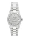 Heritage Rolex Rolex Midsize President Diamond Watch, Circa 1990's (pre-loved)