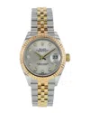 HERITAGE ROLEX ROLEX WOMEN'S DATEJUST 28MM DIAMOND WATCH (AUTHENTIC PRE-OWNED)