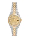 Heritage Rolex Rolex Women's Datejust Diamond Watch, Circa 1990's (pre-loved)