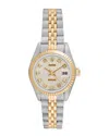 Heritage Rolex Rolex Women's Datejust Diamond Watch, Circa 2000's (pre-loved)