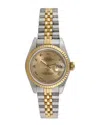 HERITAGE ROLEX ROLEX WOMEN'S DATEJUST WATCH, CIRCA 1990S (AUTHENTIC PRE-OWNED)