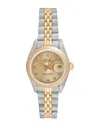 HERITAGE ROLEX ROLEX WOMEN'S DATEJUST WATCH, CIRCA 1990S (AUTHENTIC PRE-OWNED)