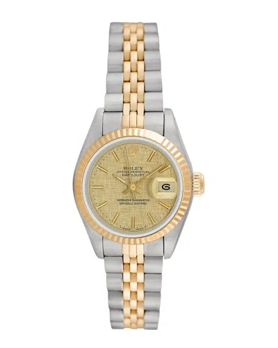Heritage Rolex Rolex Women's Datejust Watch, Circa 1990s ()