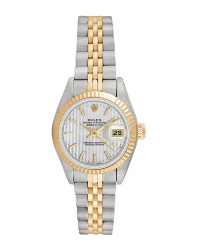 Heritage Rolex Rolex Women's Datejust Watch, Circa 1990s ()