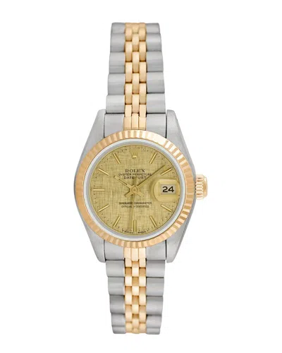 Heritage Rolex Rolex Women's Datejust Watch, Circa 1990s ()