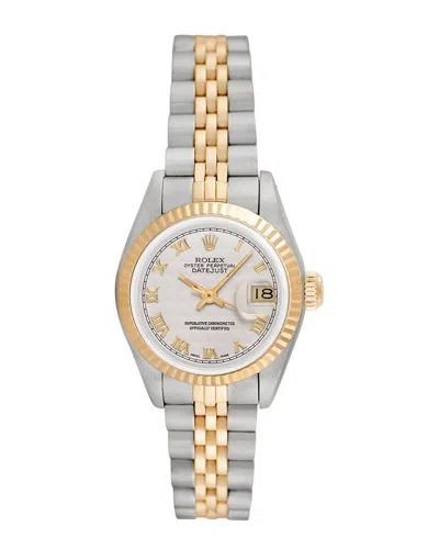 Heritage Rolex Rolex Women's Datejust Watch, Circa 2000's (pre-loved)