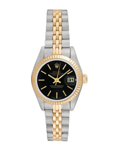 Heritage Rolex Rolex Women's Datejust Watch, Circa 2000s () In Multi