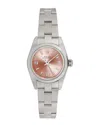 HERITAGE ROLEX ROLEX WOMEN'S OYSTER PERPETUAL WATCH, CIRCA 1990S (AUTHENTIC PRE-OWNED)