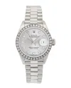 Heritage Rolex Rolex Women's President Diamond Watch, Circa 1990s ()