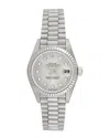 Heritage Rolex Rolex Women's President Diamond Watch, Circa 2000s ()