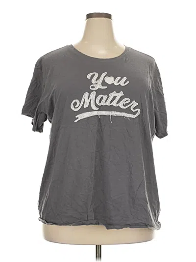 Pre-owned Heritage Short Sleeve T-shirt In Gray