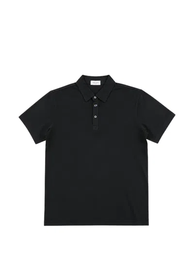 Heritage Short-sleeve Polo Shirt In Black