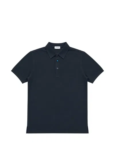 Heritage Short-sleeve Polo Shirt In Blue