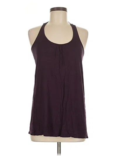 Pre-owned Heritage Sleeveless Blouse In Burgundy