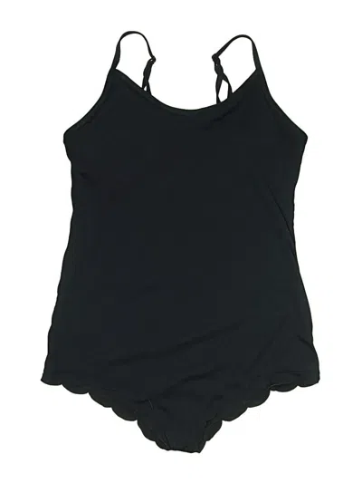 Pre-owned Heritage Sleeveless Top Black Halter Neckline Tops