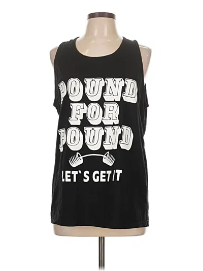 Pre-owned Heritage Sleeveless T-shirt In Black