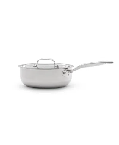 Heritage Steel Titanium Series Fully Cladded 3-quart Saucier With Lid In Stainless Steel