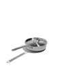 Heritage Steel X Eater 5-ply Stainless Steel 1.5-qt. Mini Saute With Lid In Silver