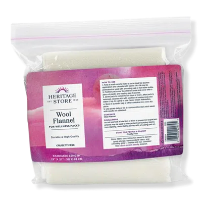 Heritage Store Wool Flannel In Transparent