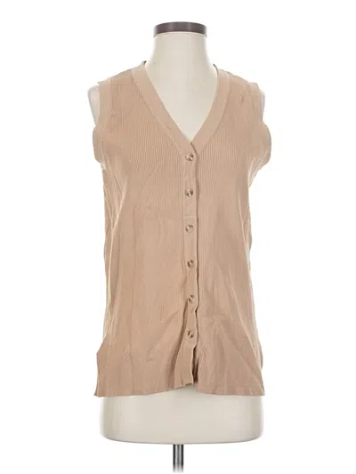 Pre-owned Heritage Sweater Vest In Brown