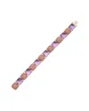 Heritage Tiffany & Co. Tiffany & Co. 18k 52.50 Ct. Tw. Amethyst Sugar Stacks Bracelet (authentic Pre- Owned)