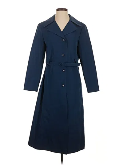Pre-owned Heritage Trenchcoat In Blue