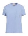 Heritage Woman T-shirt Light Blue Size 12 Cotton, Elastane