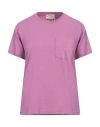 Heritage Woman T-shirt Mauve Size 12 Cotton, Elastane