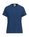 Heritage Woman T-shirt Navy Size 12 Cotton, Elastane