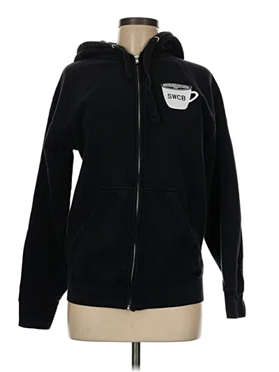 Pre-owned Heritage Zip Up Hoodie In Black