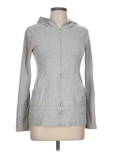 Pre-owned Heritage Zip Up Hoodie In Gray