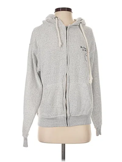 Pre-owned Heritage Zip Up Hoodie In Gray