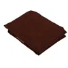 Heritagemoda Men's Brown / Neutrals Dark Chocolate Brown Handwoven Cashmere Scarf