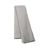 Heritagemoda Men's Handmade Silver Grey Cashmere Scarf In Gray