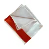 Heritagemoda Men's Neutrals / Red Blush Sand Handcrafted Silk Wool Scarf In Red
