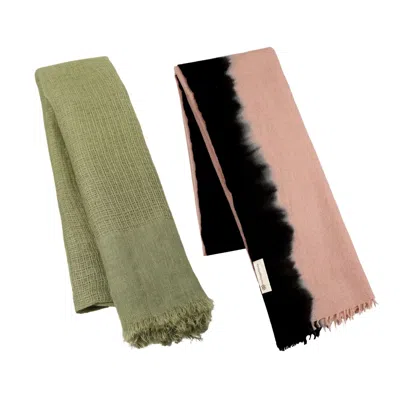 Heritagemoda Women's Neutrals / Black Saver Pack Of Two