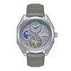 Heritor Automatic Antoni 24 Hour Mens Watch In Gray