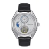 Heritor Automatic Antoni 24 Hour Mens Watch In Silver