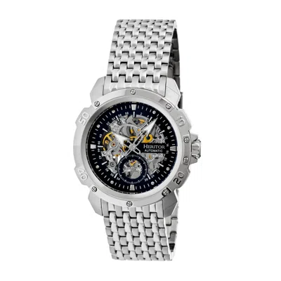 Heritor Automatic Conrad Skeleton Bracelet Watch In Multicolor