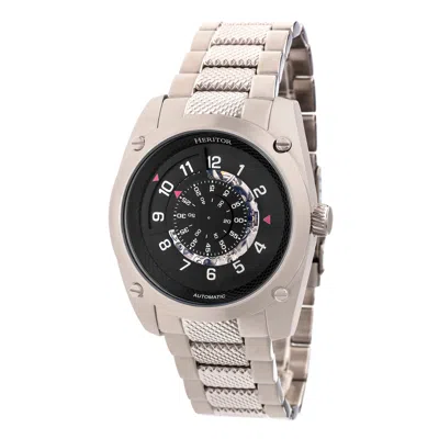 Heritor Automatic Daniels Semi-skeleton Bracelet Watch In Silver
