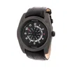 Heritor Automatic Daniels Semi-skeleton Leather-band Watch
